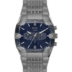 Diesel Spiked Cushion Chronograph Grey / Blue