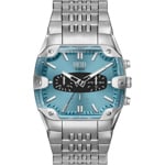 Diesel Spiked Cushion Chronograph Silvery / Blue - DZ4725