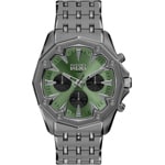 Diesel Stinger Chronograph Grau / Grün