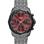 Diesel Stinger Chronograph Grey / Red