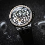 Edox Delfin Mecano Skeleton - 85303 357GN NGN