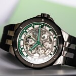 Edox Delfin Mecano Skeleton - 85303 3NN VB