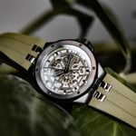 Edox Delfin Mecano Skeleton - 85303 357GNCAV VONB