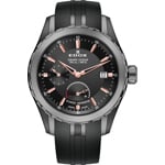 Edox Grand Ocean Small Second Power Reserve Schwarz