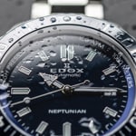 Edox Neptunian Date Automatic Blau - 80120 3BUM BUF
