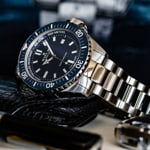 Edox Neptunian Date Automatic Blau - 80120 3BUM BUF