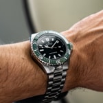 Edox Neptunian Date Automatic Schwarz / Grün - 80120 3VM NIN