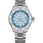 Edox Neptunian Grande Réserve Date Automatic Light blue