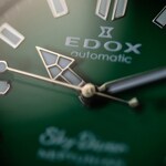 Edox Neptunian Date Automatic Grün / Kautschuk - 80120 3NCA VDN