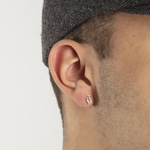 Einzel-Ohrstecker 750/18 K Bicolor, Klettern - 1563.03032/0001