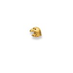 Einzel-Ohrstecker 750/18 K Gelbgold, Adler