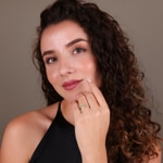 Emerald Halo Diamond Ring 750/18 K Yellow Gold 0.71 ct G/si - RI-6436-03-GG