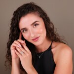 Émeraude bague diamant halo or gris 750/18 ct 1.37 ct G/si - RI-6438-02-WG