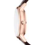 Emporio Armani Archetipo Automatic Rosé & Silver / Brown - AR60098