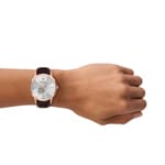Emporio Armani Archetipo Automatic Rosé & Silver / Brown - AR60098