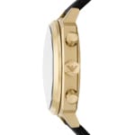 Emporio Armani Carlo Chronograph Gold / Black - AR11690