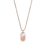Emporio Armani Couples Collier Dog Tag Lady