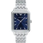 Emporio Armani Diego Date Silvery / Blue - AR11754