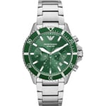 Emporio Armani Diver Chrono Grün