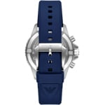 Emporio Armani Diver Sea Explorer Solar Chronograph Silvery / Blue - AR11696