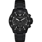 Emporio Armani Diver World Explorer Solar Chronograph Noir - AR11784
