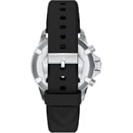 Emporio Armani Diver World Explorer Solar Chronograph Silbrig / Schwarz - AR11830