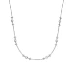 Emporio Armani Eagle Logo Necklace Diamond by the Yard Silvery