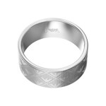 Emporio Armani Eagle Logo Men's Ring Eagle Duality - EGS3361040