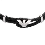 Emporio Armani Eagle Logo Lederarmband Gleaming Duet - EGS3237040