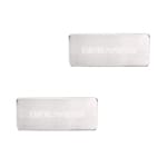 Emporio Armani Eagle Logo Manschettenknöpfe Imprinted Edges - EGS3308040