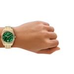 Emporio Armani Federico/a Date Doré / Vert - AR11759