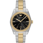 Emporio Armani Federico Date Bicolore / Noir