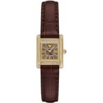 Emporio Armani Genni Doré / Brun 26mm