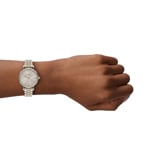 Emporio Armani Gianni T-Bar Bicolor / Brown 32 mm - AR11702