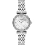 Emporio Armani Gianni T-Bar Silbrig 32 mm
