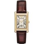 Emporio Armani Gino Date Gold / Brown