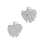 Emporio Armani Iconic Trend Stud Earrings Gingko Silvery - EGS3410040