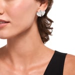 Emporio Armani Iconic Trend Stud Earrings Gingko Silvery - EGS3410040
