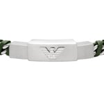 Emporio Armani ID Eagle Logo Armband Eternal Root Grün - EGS3320040