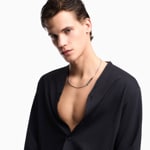 Emporio Armani ID Eagle Logo Halskette Imprinted Edges - EGS3309040