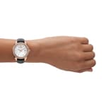 Emporio Armani Leo Date Rose / Black - AR11505