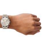 Emporio Armani Minimalist Chronographe Bicolore / Gris 42mm - AR11773