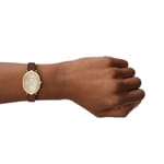 Emporio Armani Ophelia Gold & Grey / Brown - AR11708