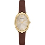 Emporio Armani Ophelia Goldig & Grau / Braun