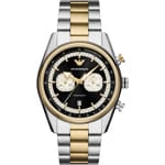 Emporio Armani Racer Chronographe Bicolore / Noir