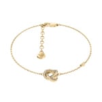Emporio Armani Sentimental Bracelet Signature Knot Gold - EGS3425710