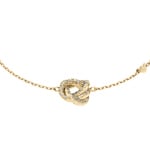Emporio Armani Sentimental Bracelet Signature Knot Gold - EGS3425710