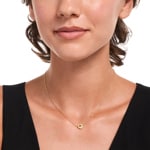 Emporio Armani Sentimental Necklace Pendant Signature Knot Gold - EGS3424710