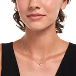 Emporio Armani Sentimental Necklace Pendant Signature Knot Silvery - EGS3421040