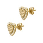 Emporio Armani Sentimental Earrings Unconditional Love Rose